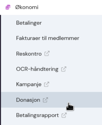 Bildet demonstrerer hvor du skifter til klassisk grensesnitt fra sidemenyen